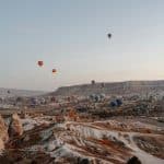 Hot Air Balloon Rides Over Surreal Landscapes